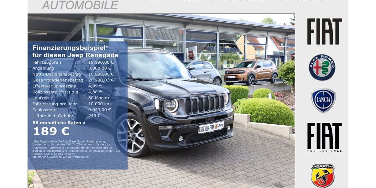 Jeep Renegade 76.858 km 19.990 &euro; Marpingen 66646
