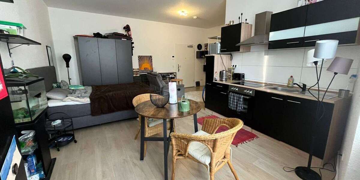 Etagenwohnung Saarbrücken St. Johann - 1 Zimmer, 37 m&sup2;, 410&euro; | Angebot:26738076