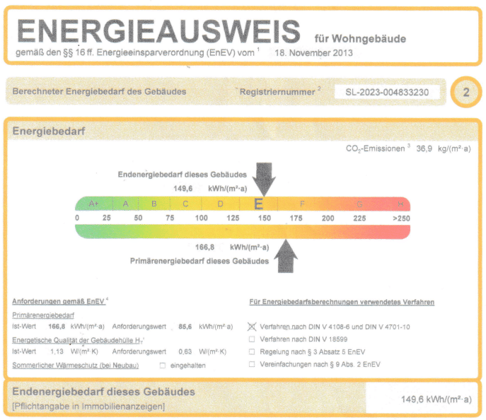 Energieausweis