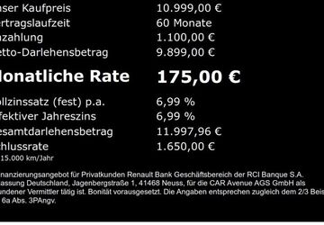 Renault Captur 12.148 km 10.999 &euro; Saarbrücken 66115